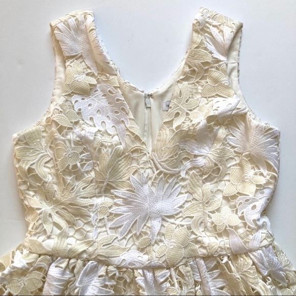 Dress The Population Rita Floral Lace Dress NWT - Picture 4 of 12